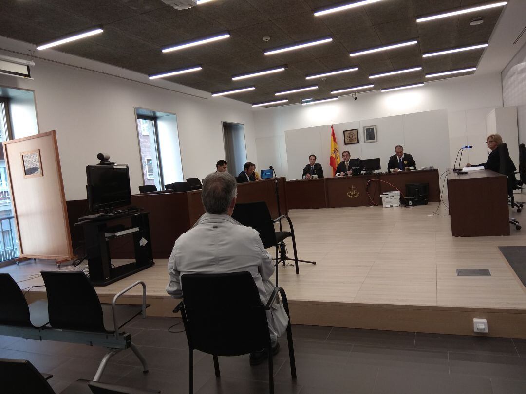 Imagen del juicio celebrado en la Audiencia