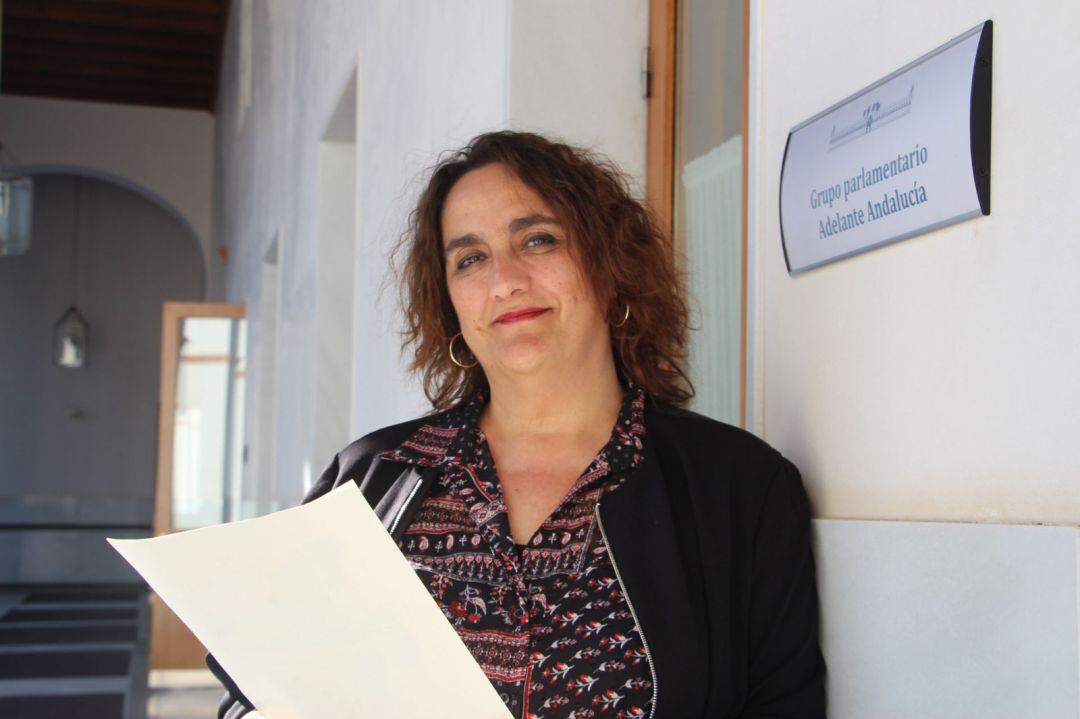  Ángela Aguilera, portavoz adjunta de Adelante Andalucía