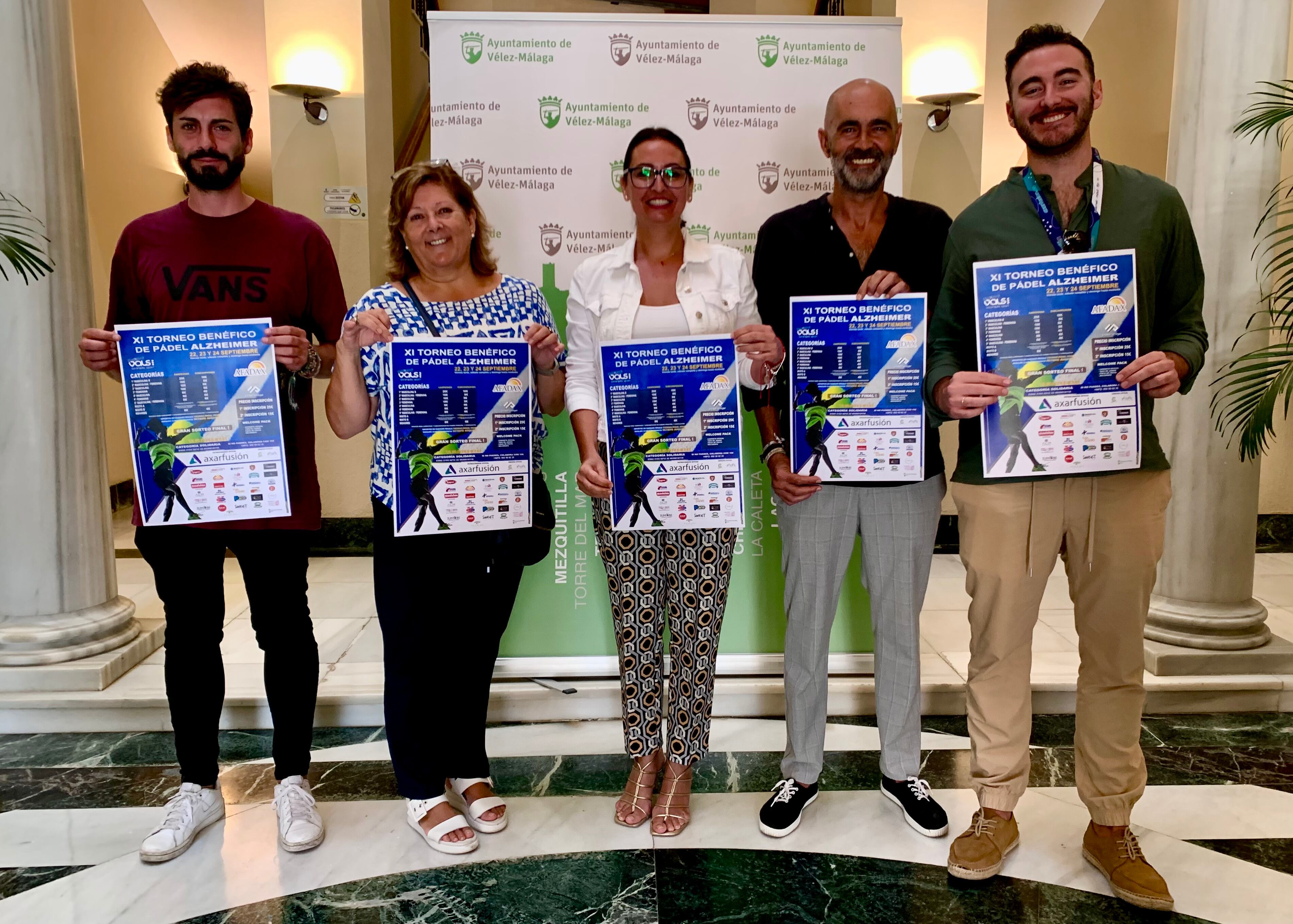 Presentación del 'Torneo Benéfico de Pádel Alzheimer'