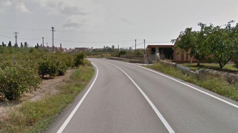 T-722 al seu pas pel Morell