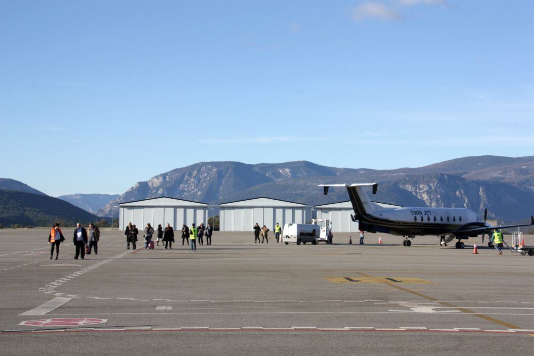 L&#039;aeroport de La Seu d&#039;Urgell.