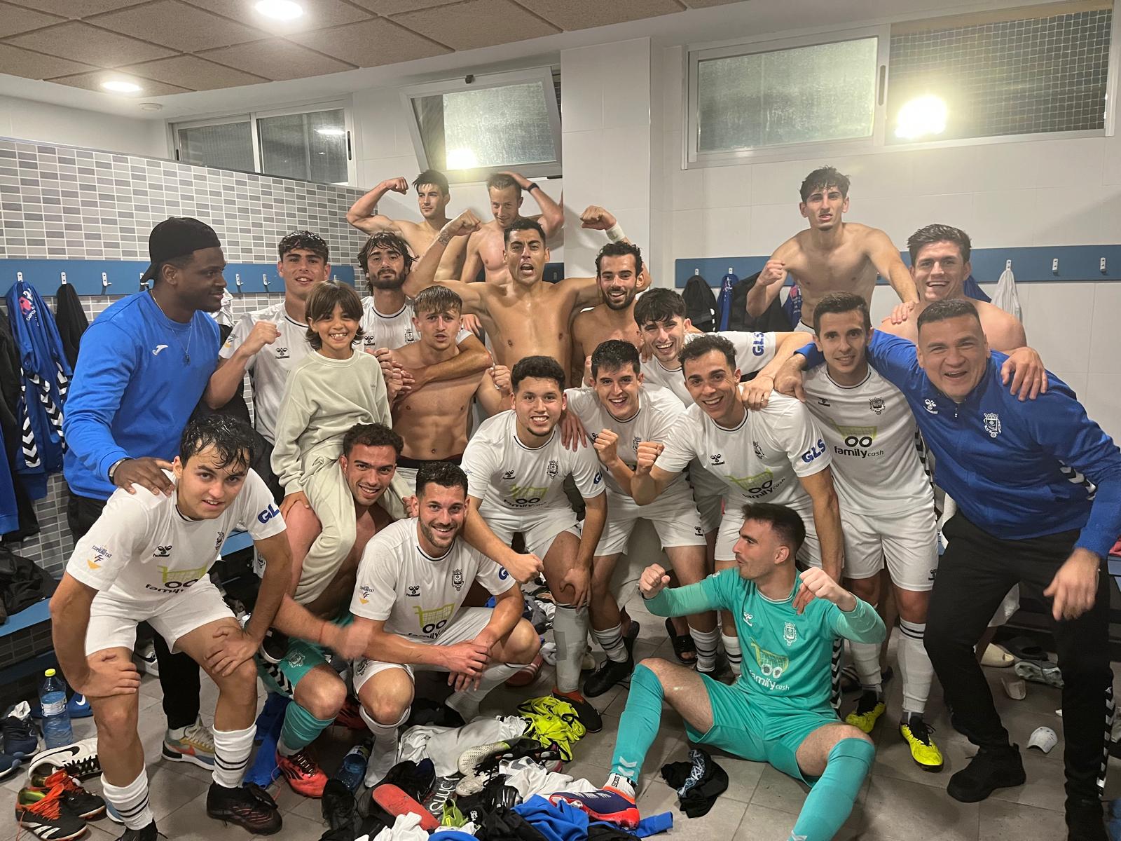 En el vestuario de L&#039;Olleria