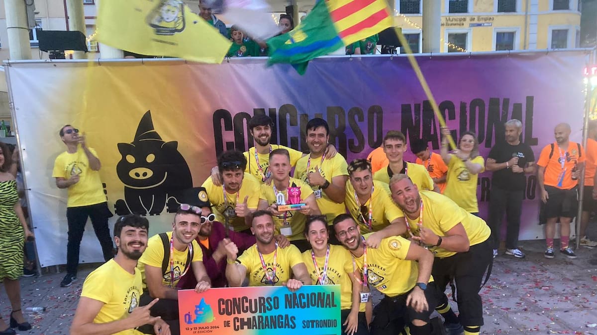 La charanga "los metralletas" se proclama como la segunda mejor charanga de España