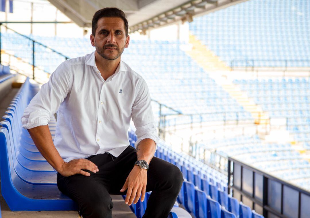 Fotografía de Sergio Mora, nuevo entrenador del Hércules CF