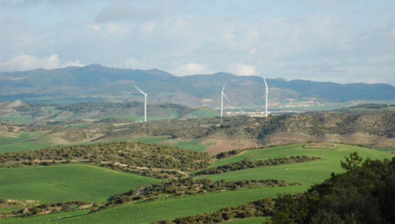 Vista de la zona antes del incendio