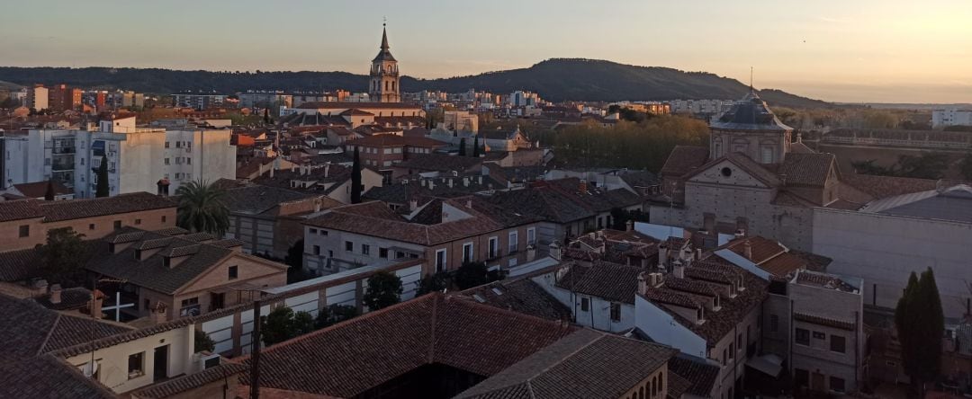 Foto panorámica de Alcalá de Henares. 