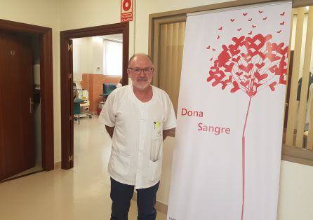 Mariano Lozano, director del Centro de Transfusión de Málaga 