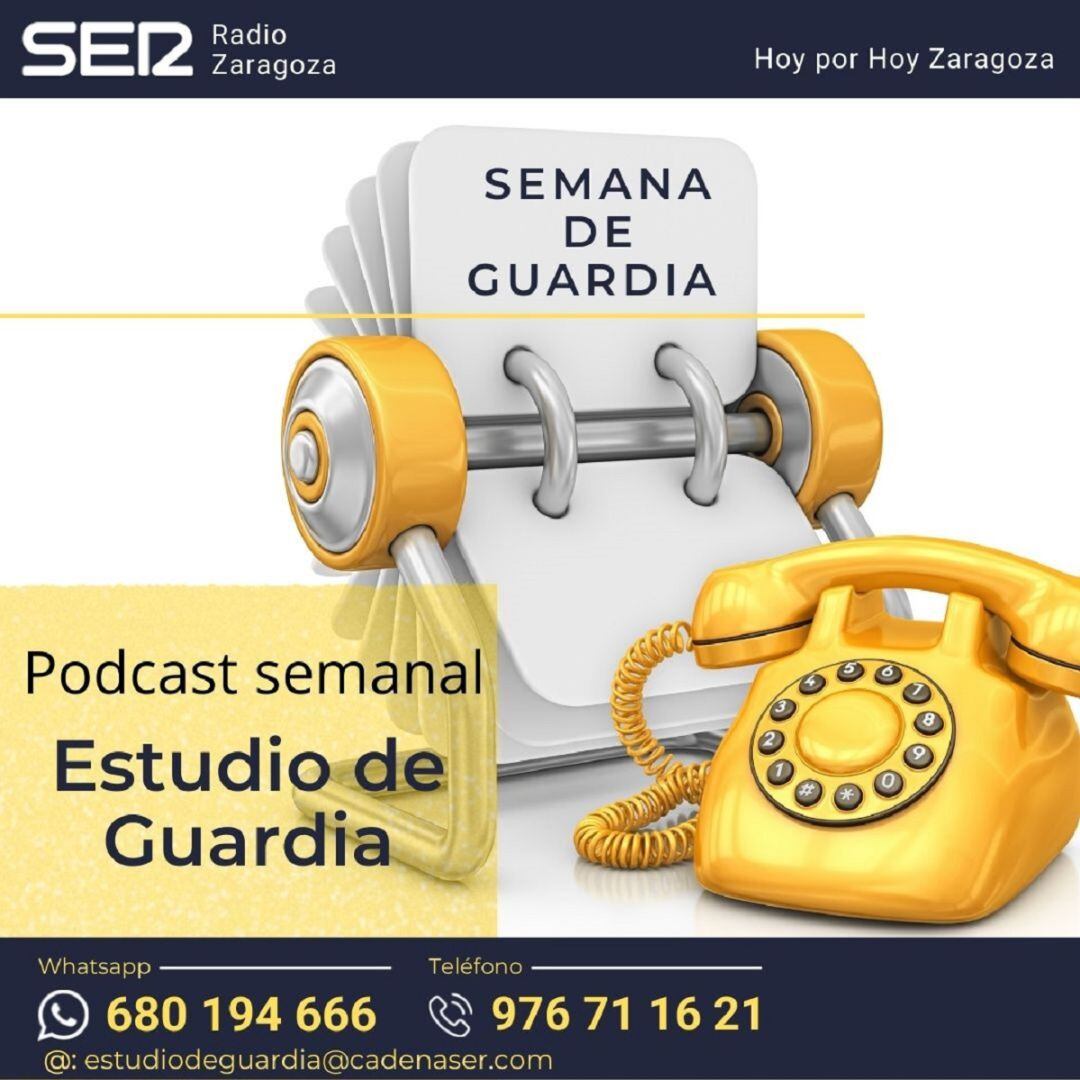 Semana de Guardia, el podcast semanal de Estudio de Guardia, el espacio de participación del oyente de Hoy por Hoy Zaragoza.