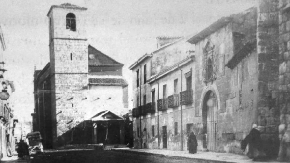 La historia de la Iglesia de San Lázaro en las "Fotografías de Palencia"