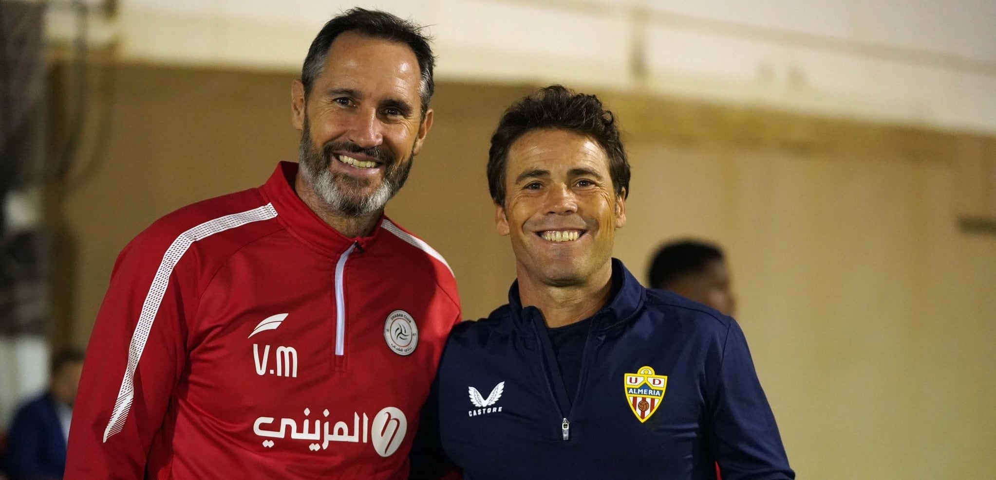 Moreno y Rubi coincidieron durante el parón del Mundial en Arabia Saudí.