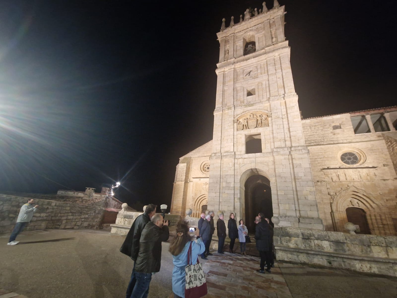 La Iglesia de San Hipólito de Támara de Campos estrena nueva iluminación