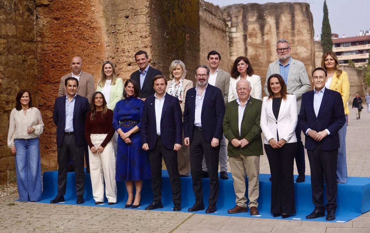 Presentación de la candidatura del PP de Córdoba a las elecciones andaluzas del 17 de mayo en la Ronda del Marrubial.