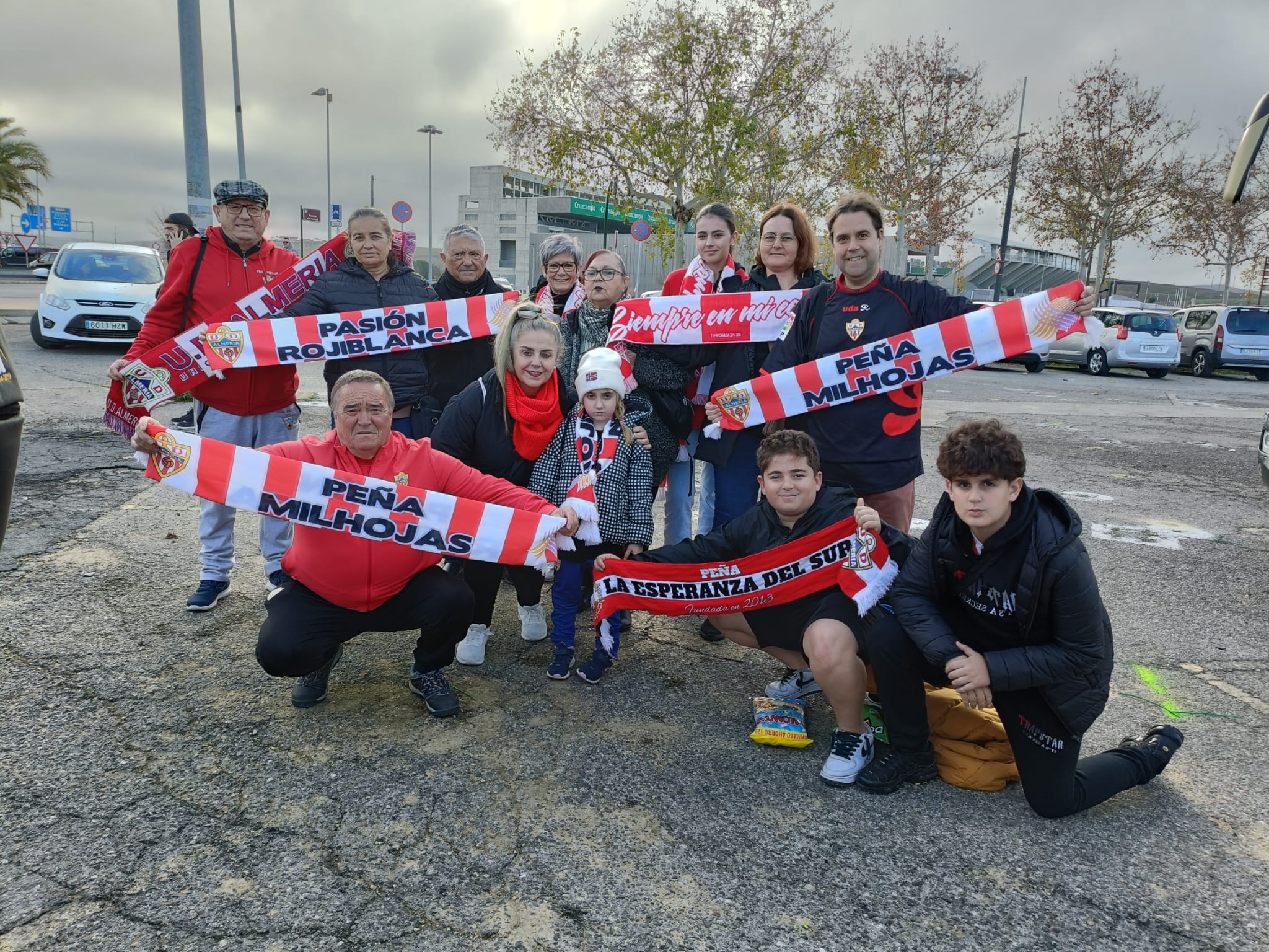 Nuevo desplazamiento para la UD Almería y su gran afición.