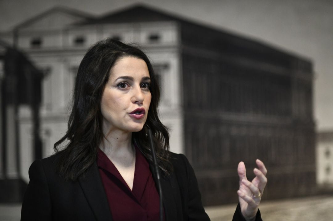 Inés Arrimadas, líder de Ciudadanos. 