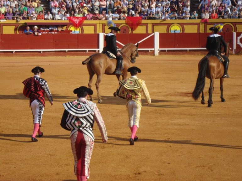 Paseillo en las Palomas de Algeciras.