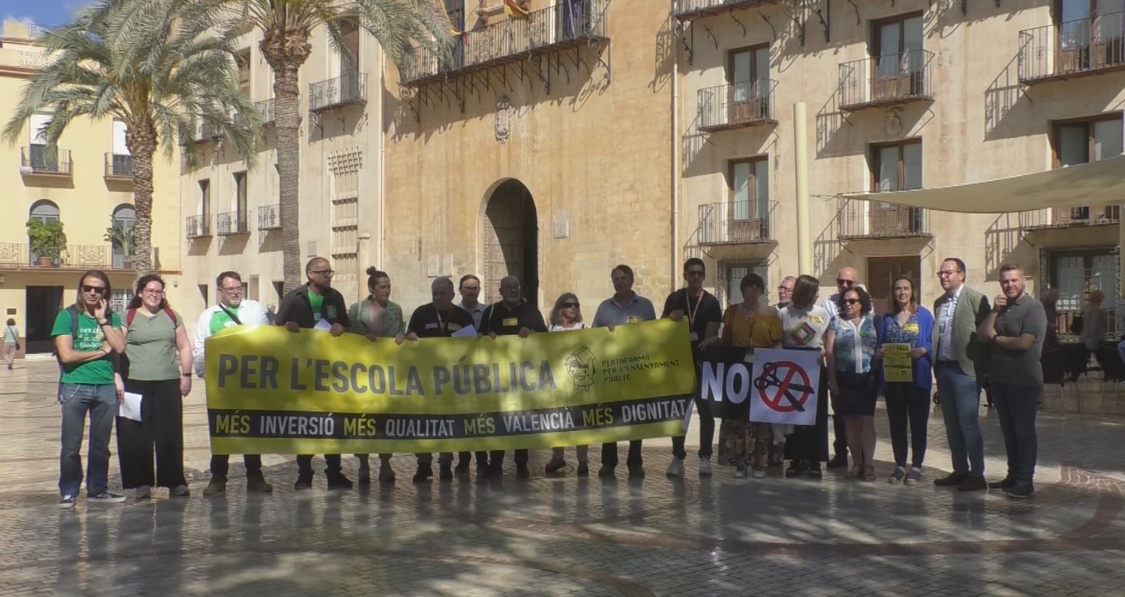 Huelga por la educación pública