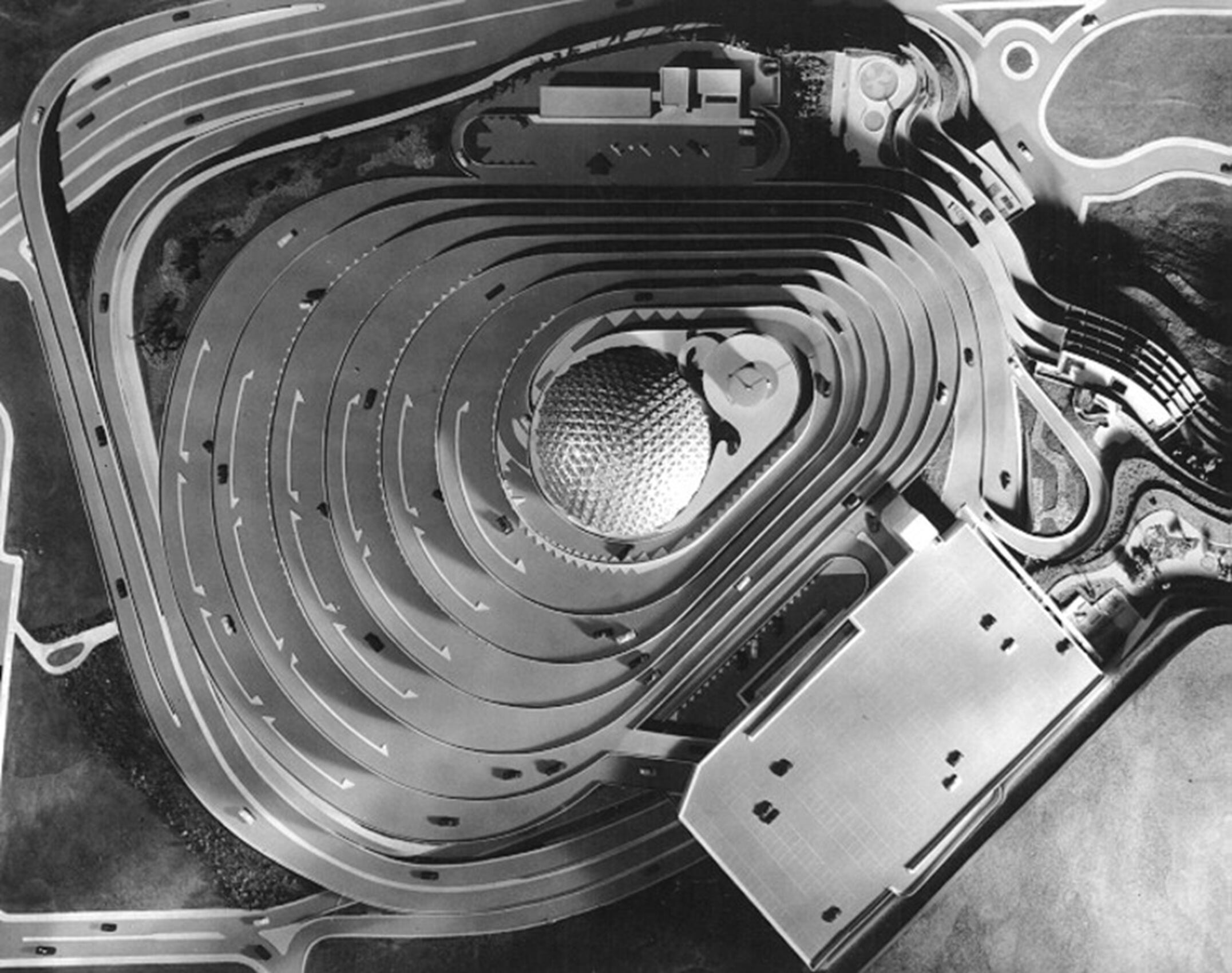 Helicoide desde el aire