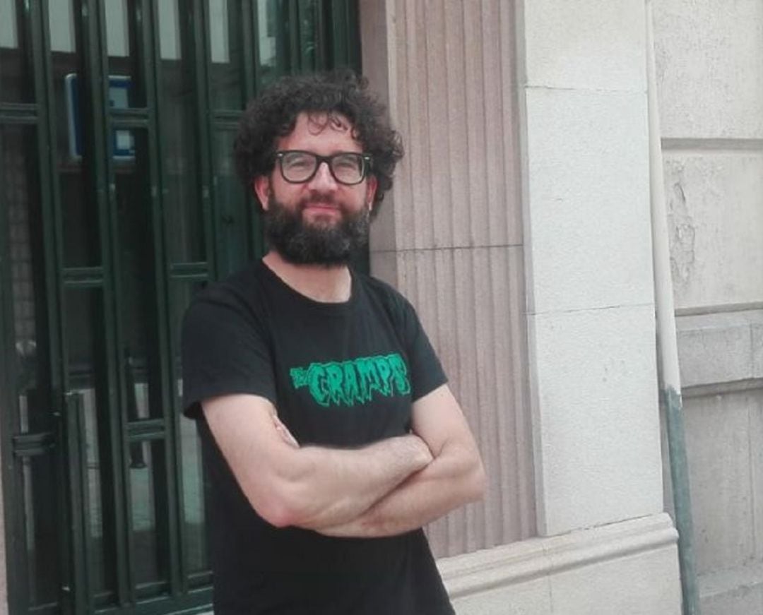 Jorge Hidalgo, coordinador local de Podemos. 