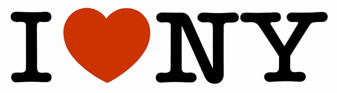 El logo &#039;I Love NY&#039; fue creado en la década de los 70 por Milton Glaser para promocionar el turismo en Nueva York