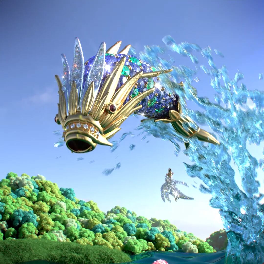 Campaña de la reapertura de la nueva tienda de Tiffany & Co en la Quinta Avenida de Nueva York