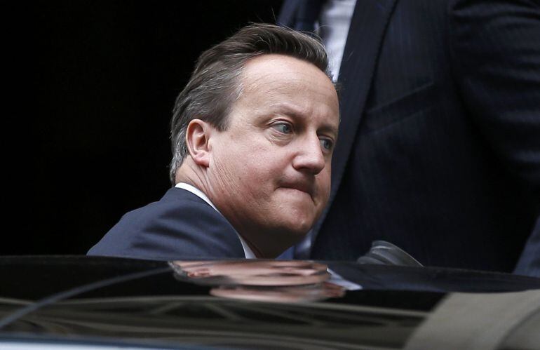 El primer ministro de Reino Unido, David Cameron. 