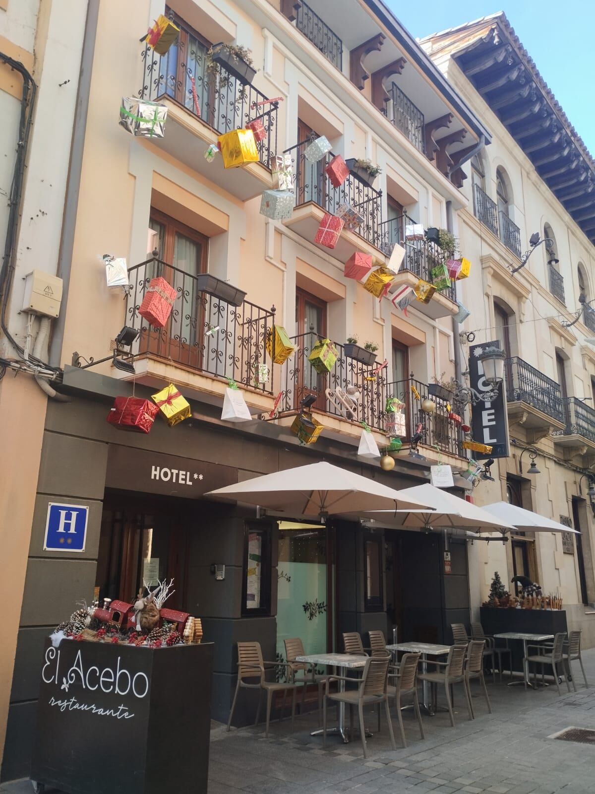 Premio a la mejor fachada navideña de Jaca