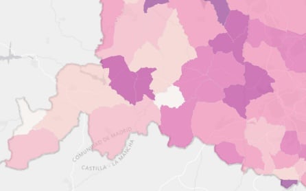 Situación epidemiológica de Madrid suroeste a 6 de abril de 2021