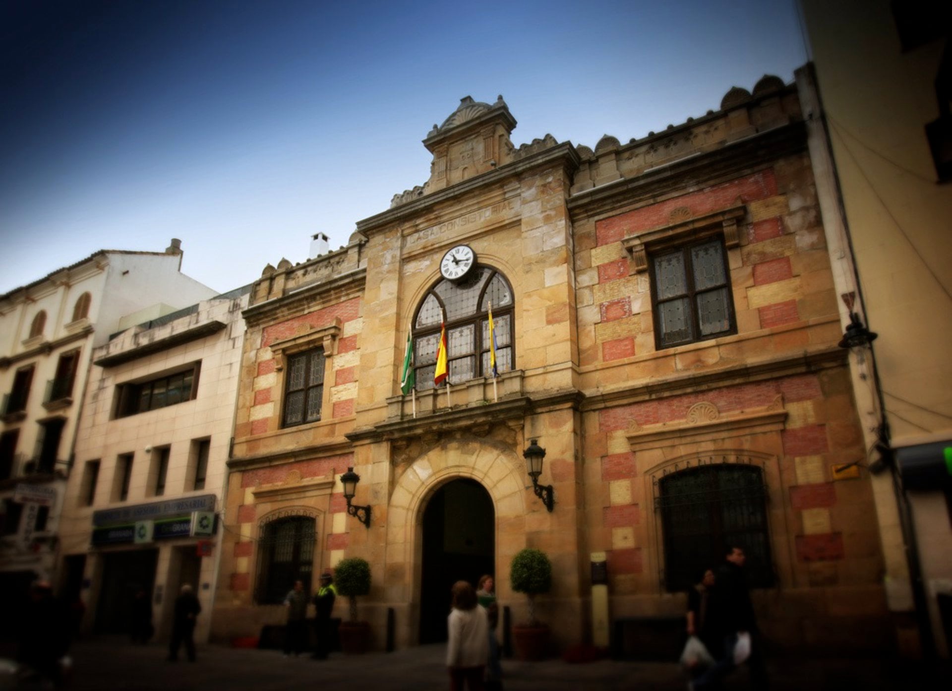 Fachada del Ayuntamiento de Algeciras.