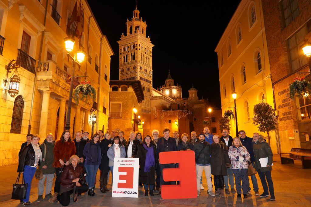 El partido la España Vaciada se ha constituido este fin de semana durante su primer congreso en Teruel