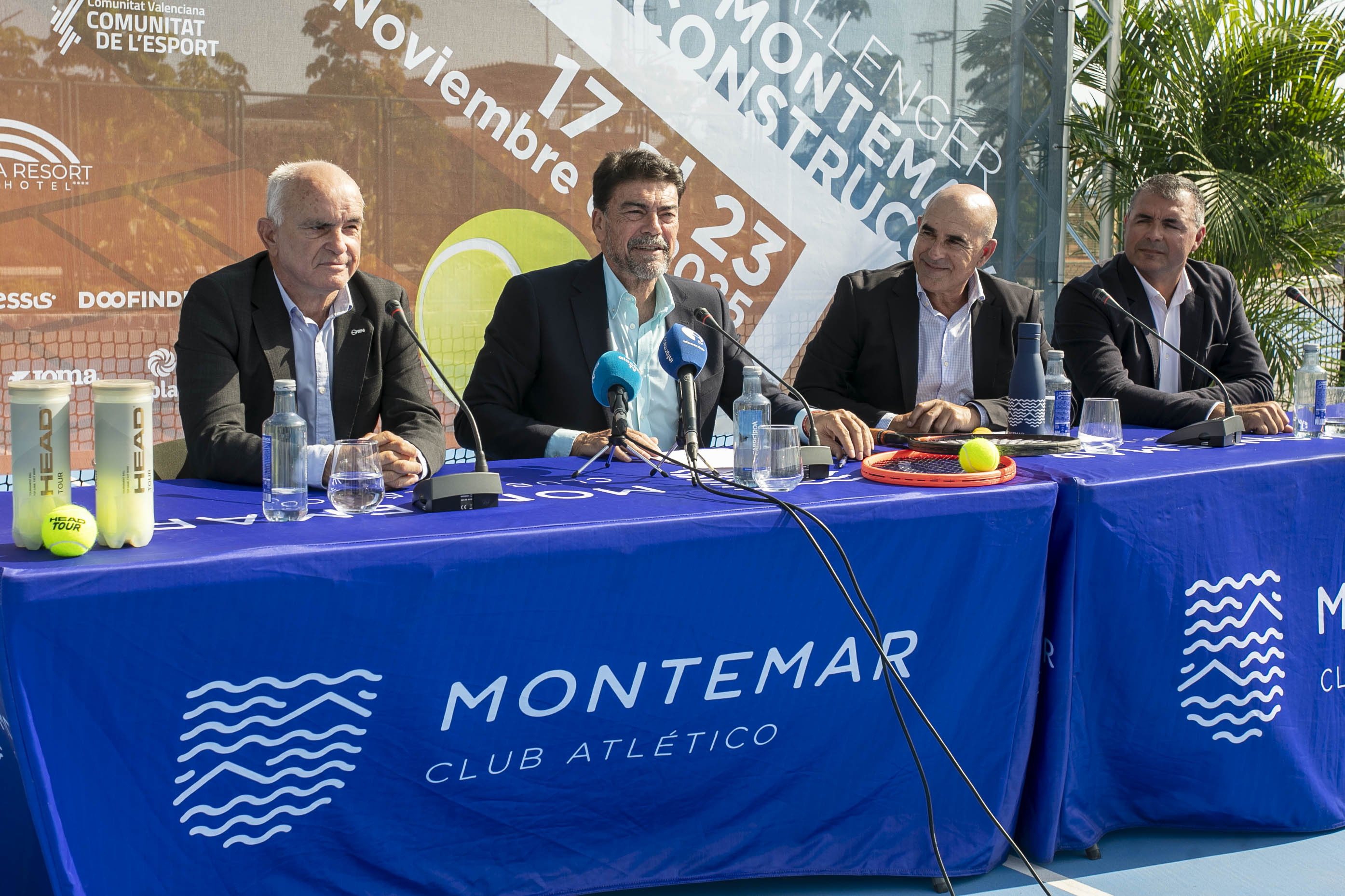 Presentación III Challenger Montemar ATP