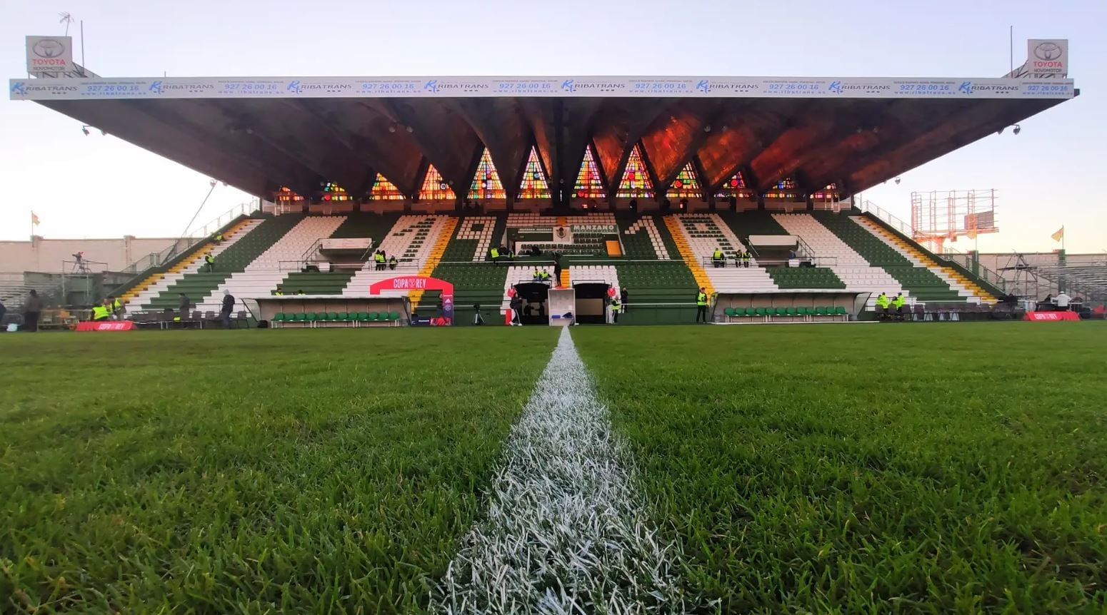 Estadio Príncipe Felipe (Cáceres). Fuente: Estadios de España (2018).