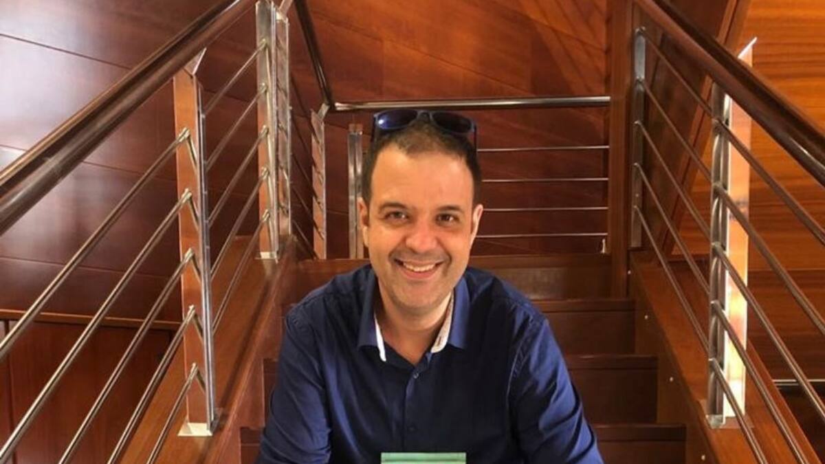 Kike Mateu, autor del libro El paciente cero