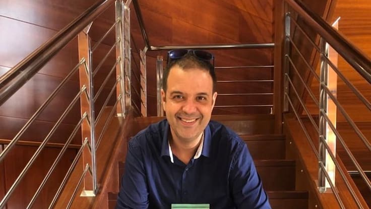 Kike Mateu, autor del libro El paciente cero