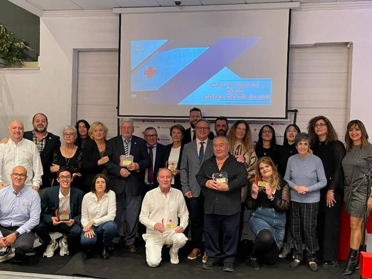 Cruz Roja Elda celebra su XVI Gala Anual