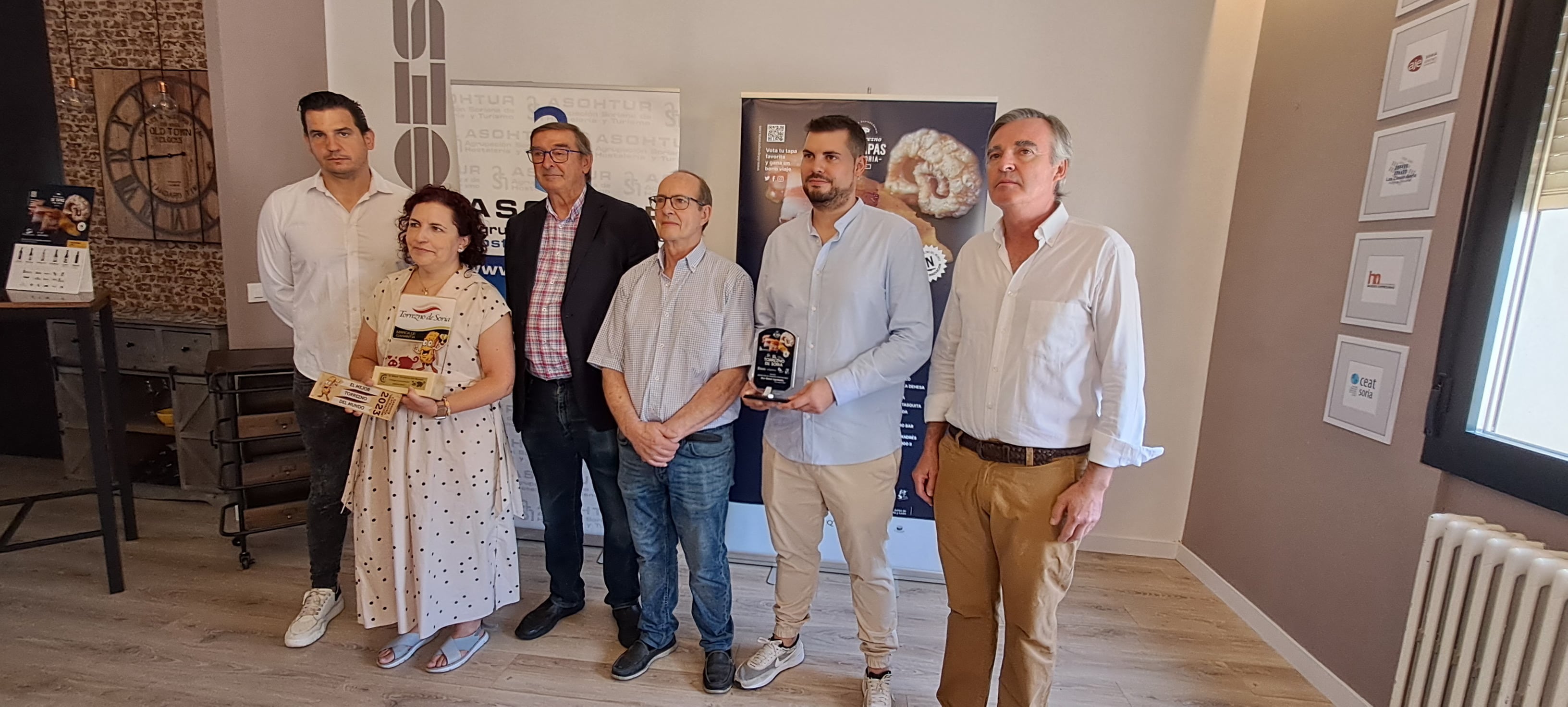 Los ganadores de los premios de estas cuartas jornadas.