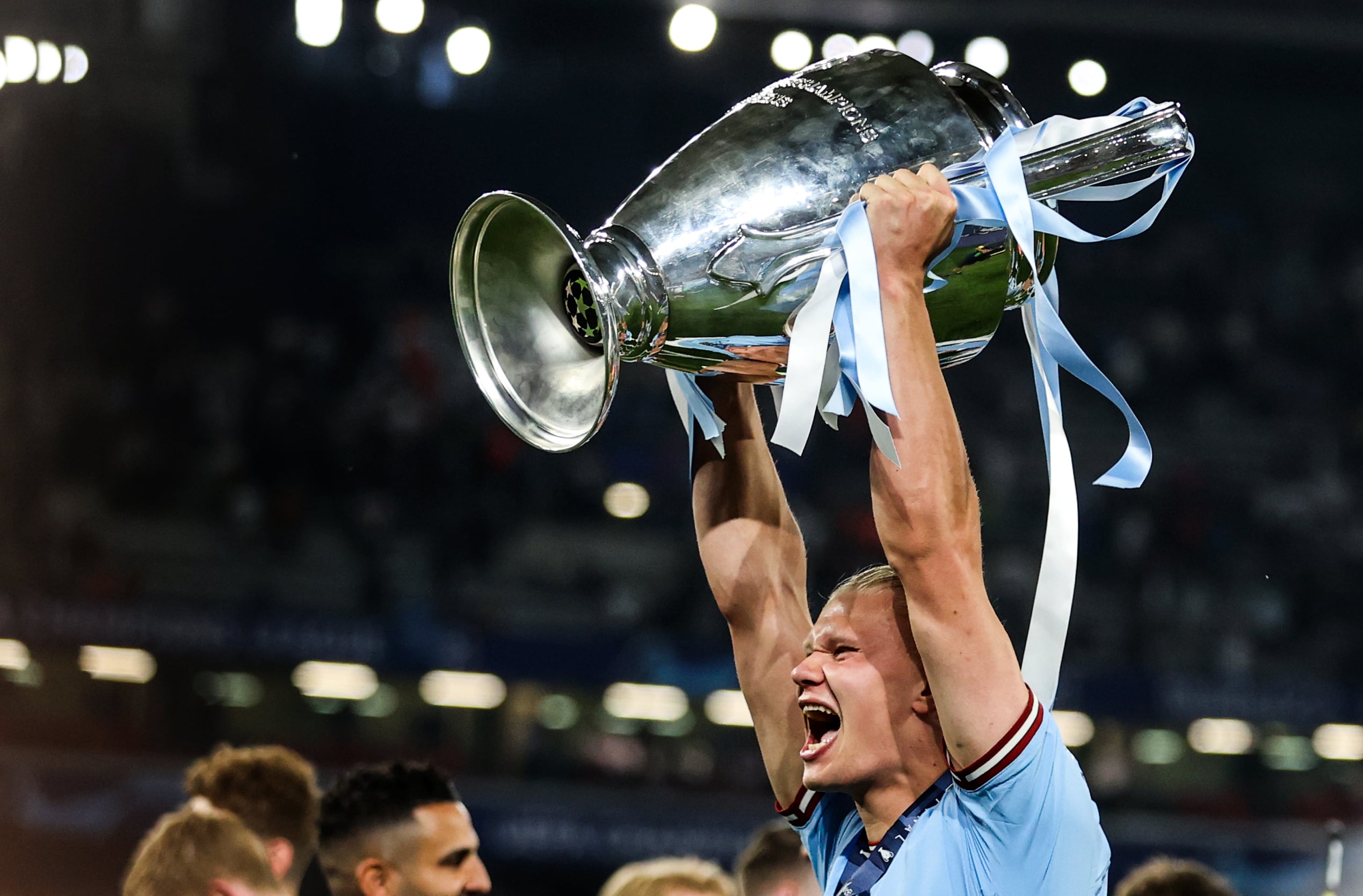 Erling Haaland levanta la última Champions League, ganada por el Manchester City