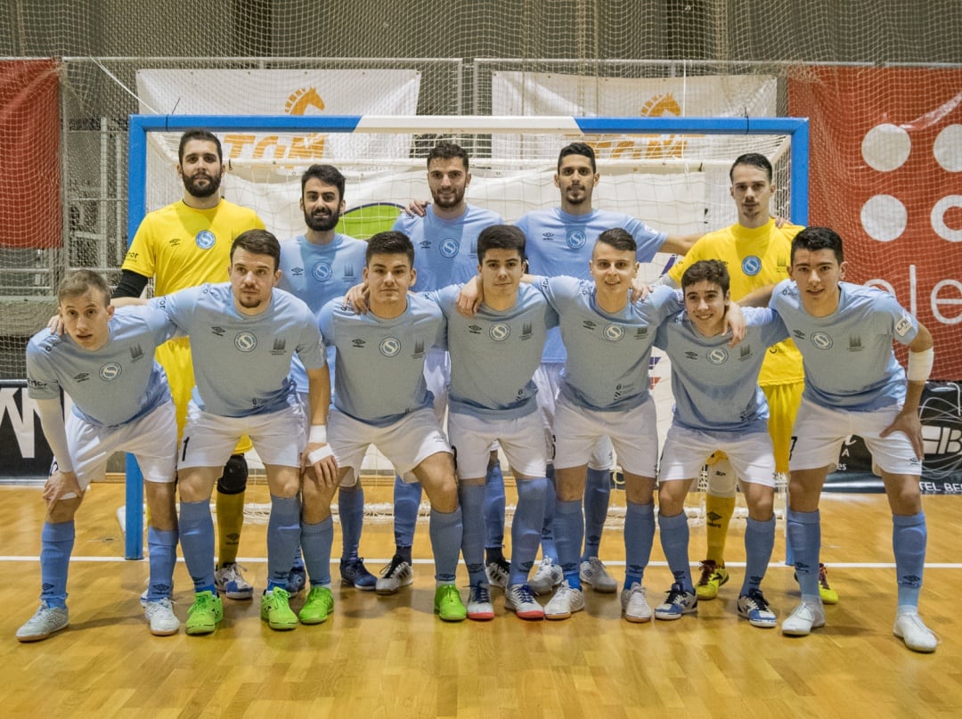 Formación del Santiago Futsal para la temporada 2018-2019 en curso