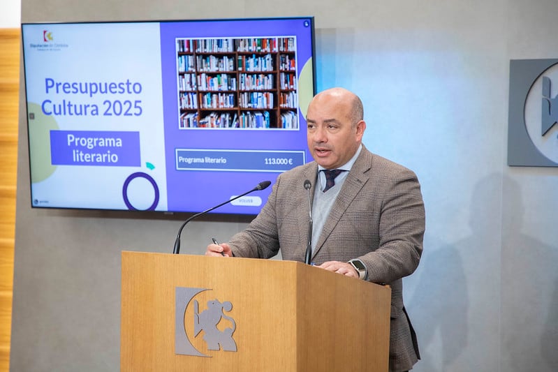 Gabriel Duque, delegado de Cultura de la Diputación