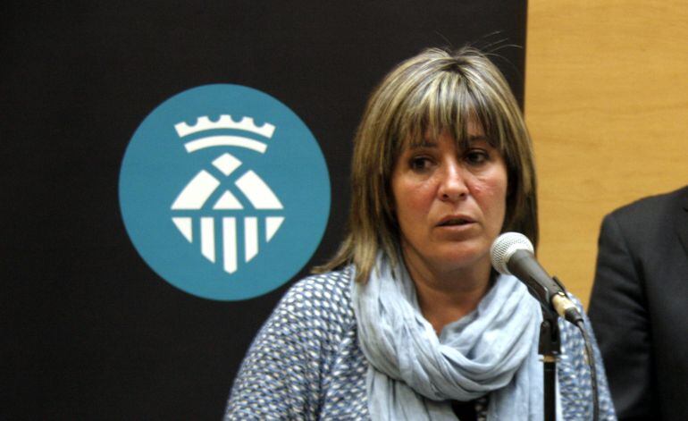 Núria Marín, alcaldessa de l'Hospitalet del Llobregat