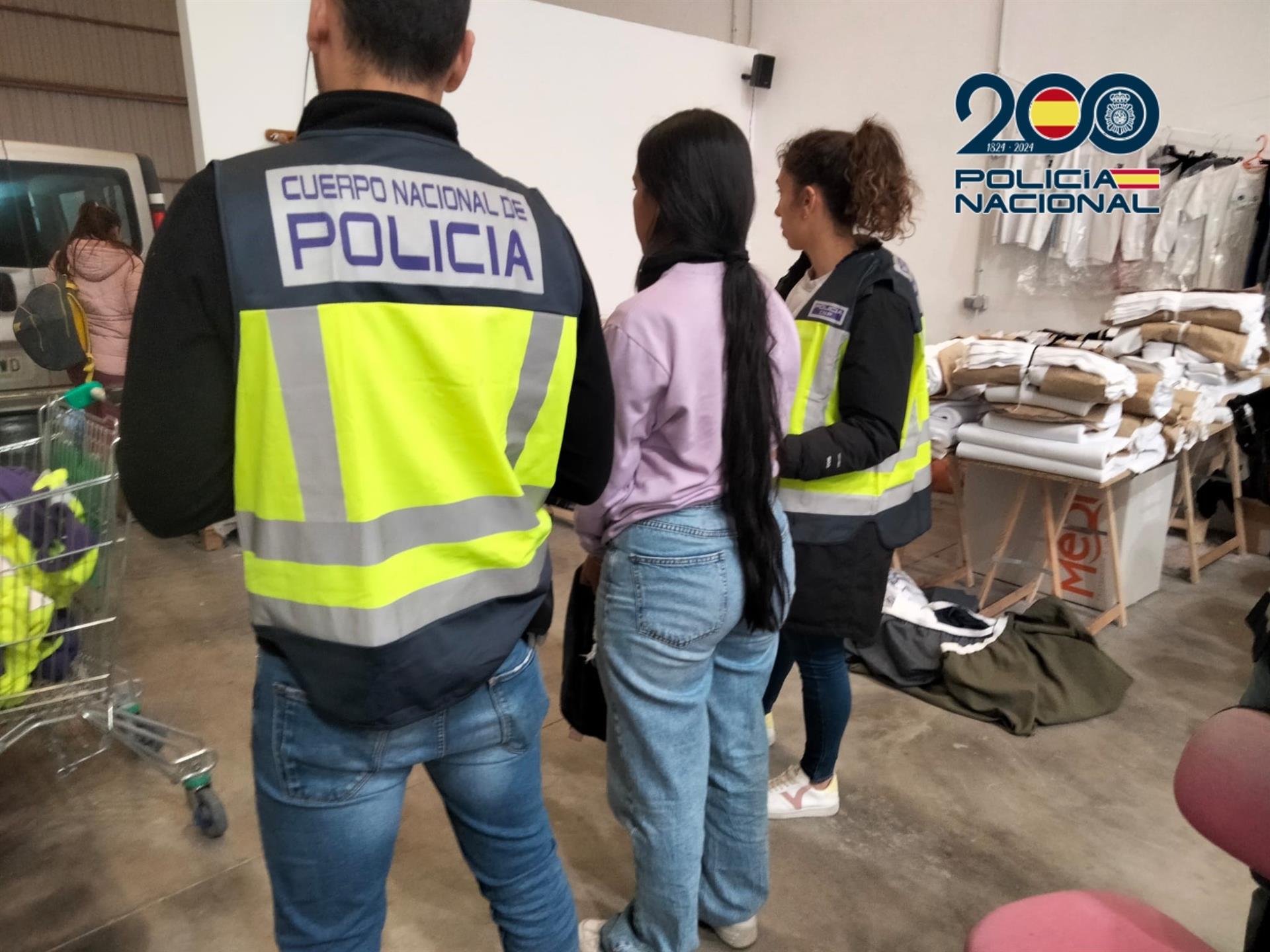 La Policía Nacional rescata a 21 personas y desmantela una organización criminal dedicada a la trata de seres humanos