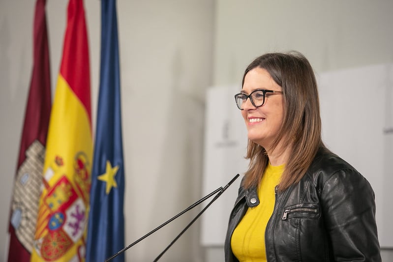 Esther Padilla, portavoz del Gobierno de Castilla-La Mancha