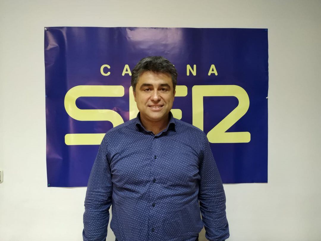 Andrés Monedero, candidato del Partido Popular a la alcaldía de Motilla.