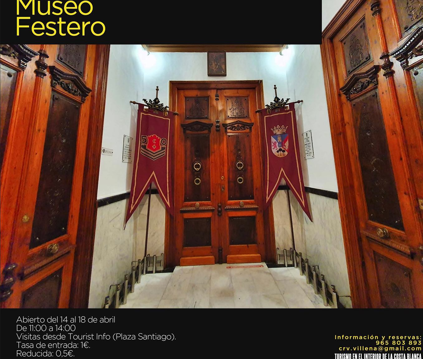 Entrada a la casa del festero