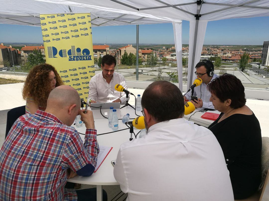 Primer debate electoral en Radio Segovia Cadena ser