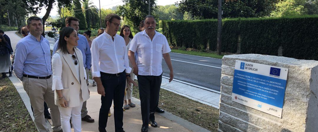 Inauguración de la senda peatonal