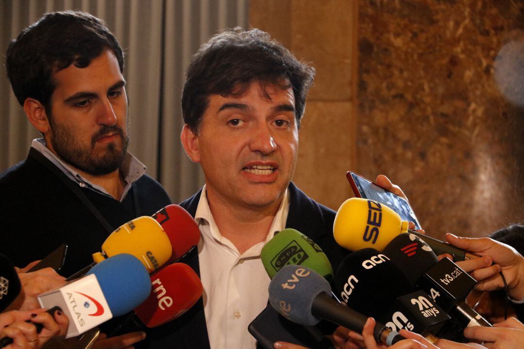 El presidente de Esquerra en el Parlament Sergi Sabrià.