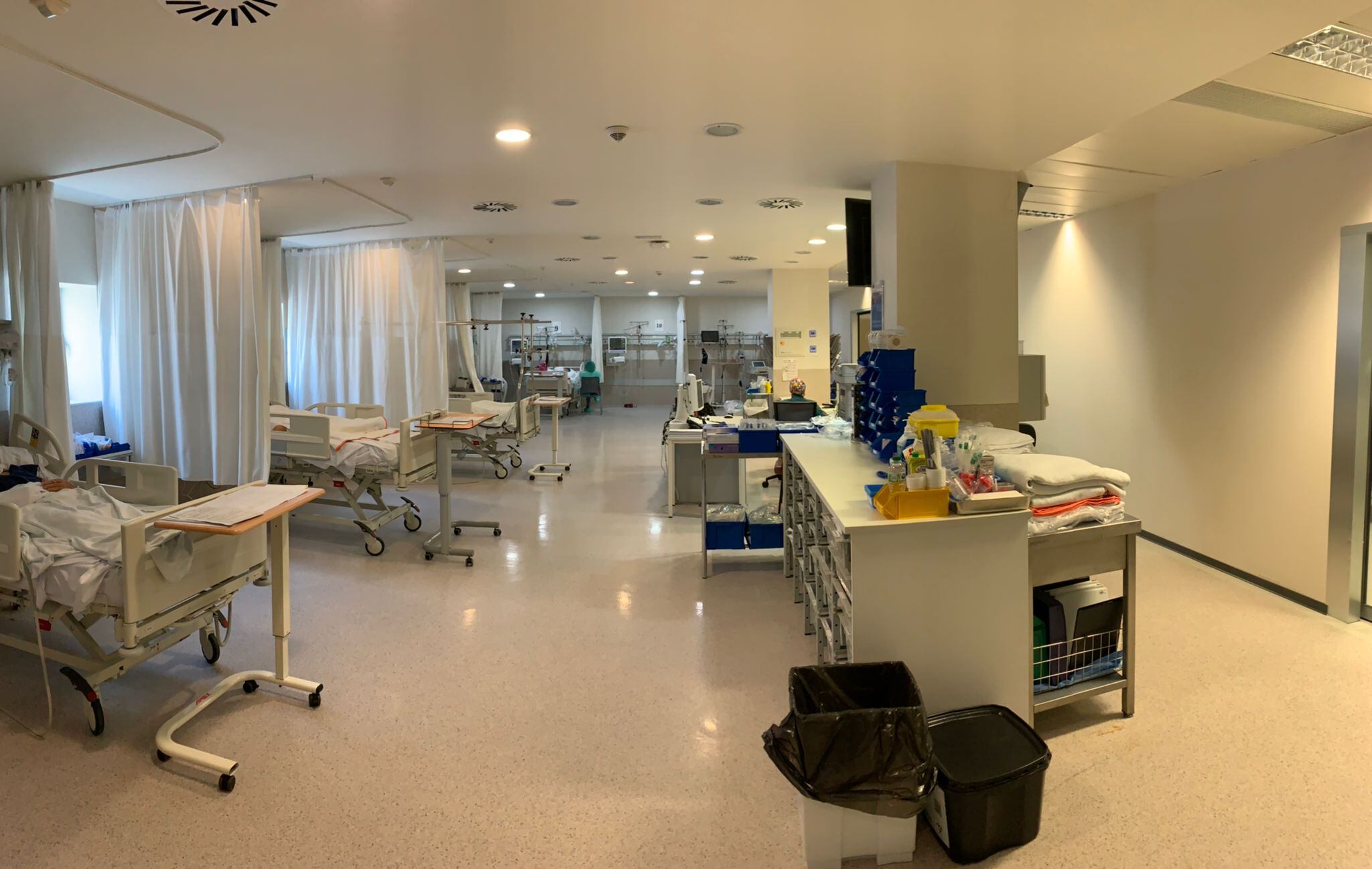 Unidad de Recuperación PostAnestésica del hospital de Gandia