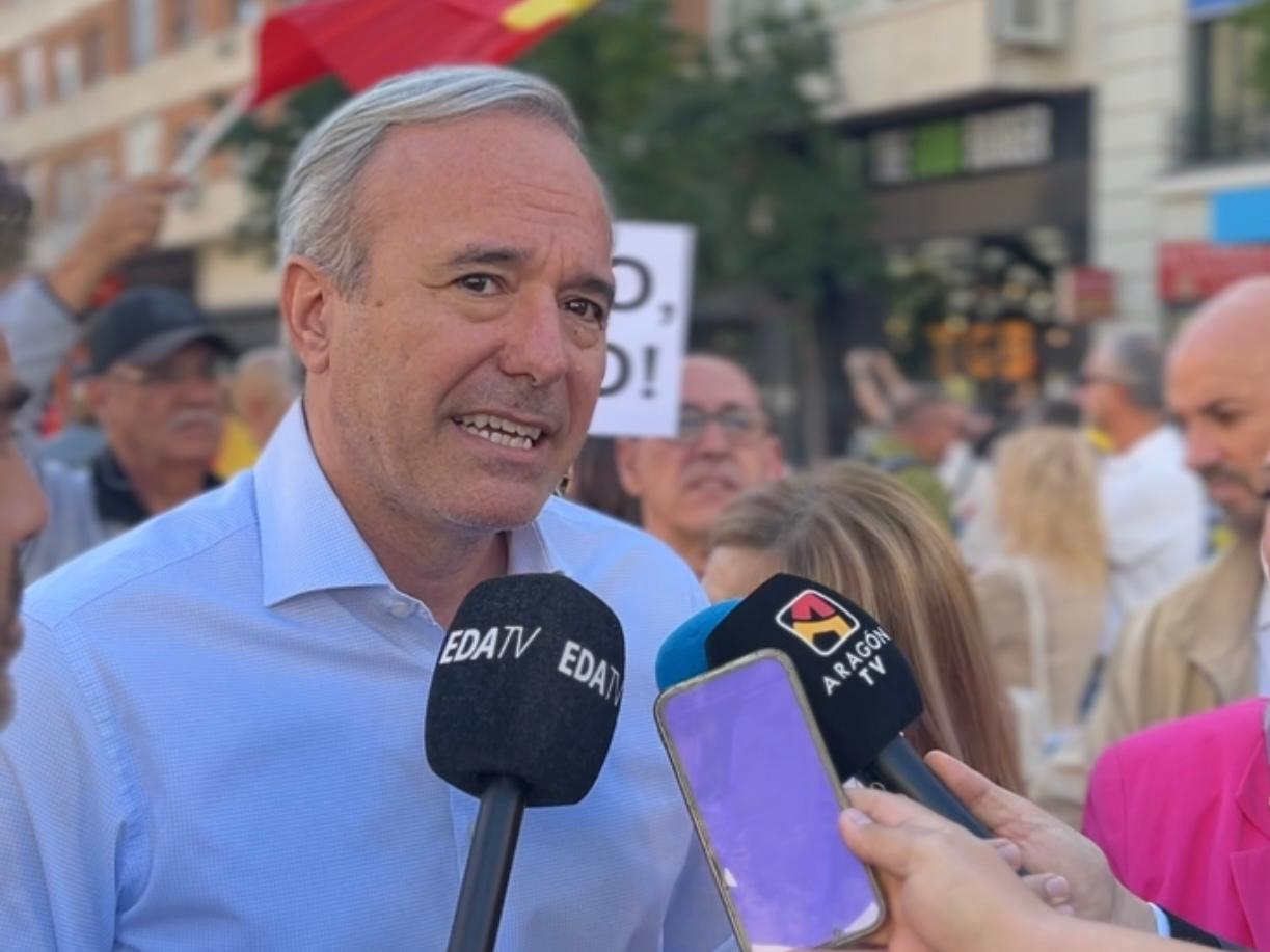 El presidente de Aragón, Jorge Azcón