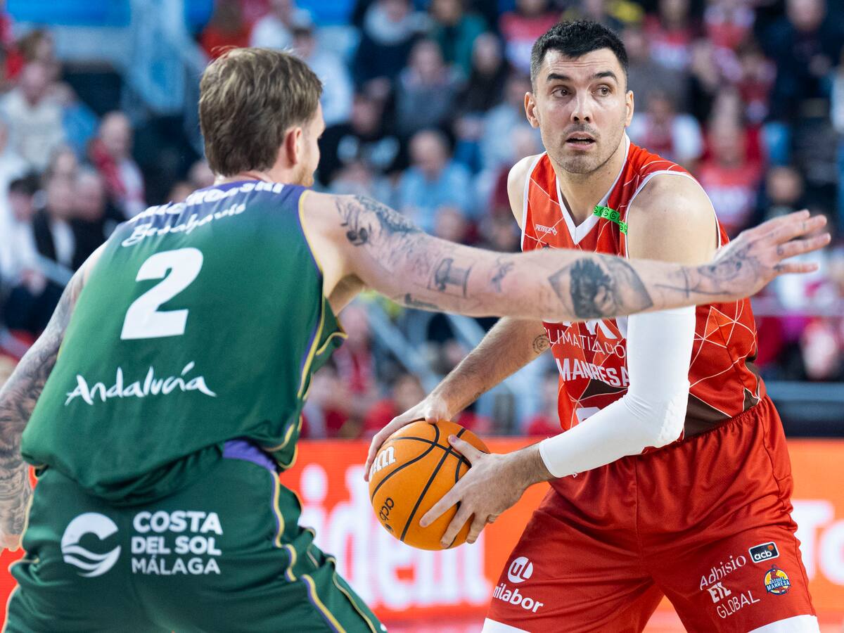 El Unicaja sobrevivió en Manresa al primer partido sin Alberto Díaz (92-98)