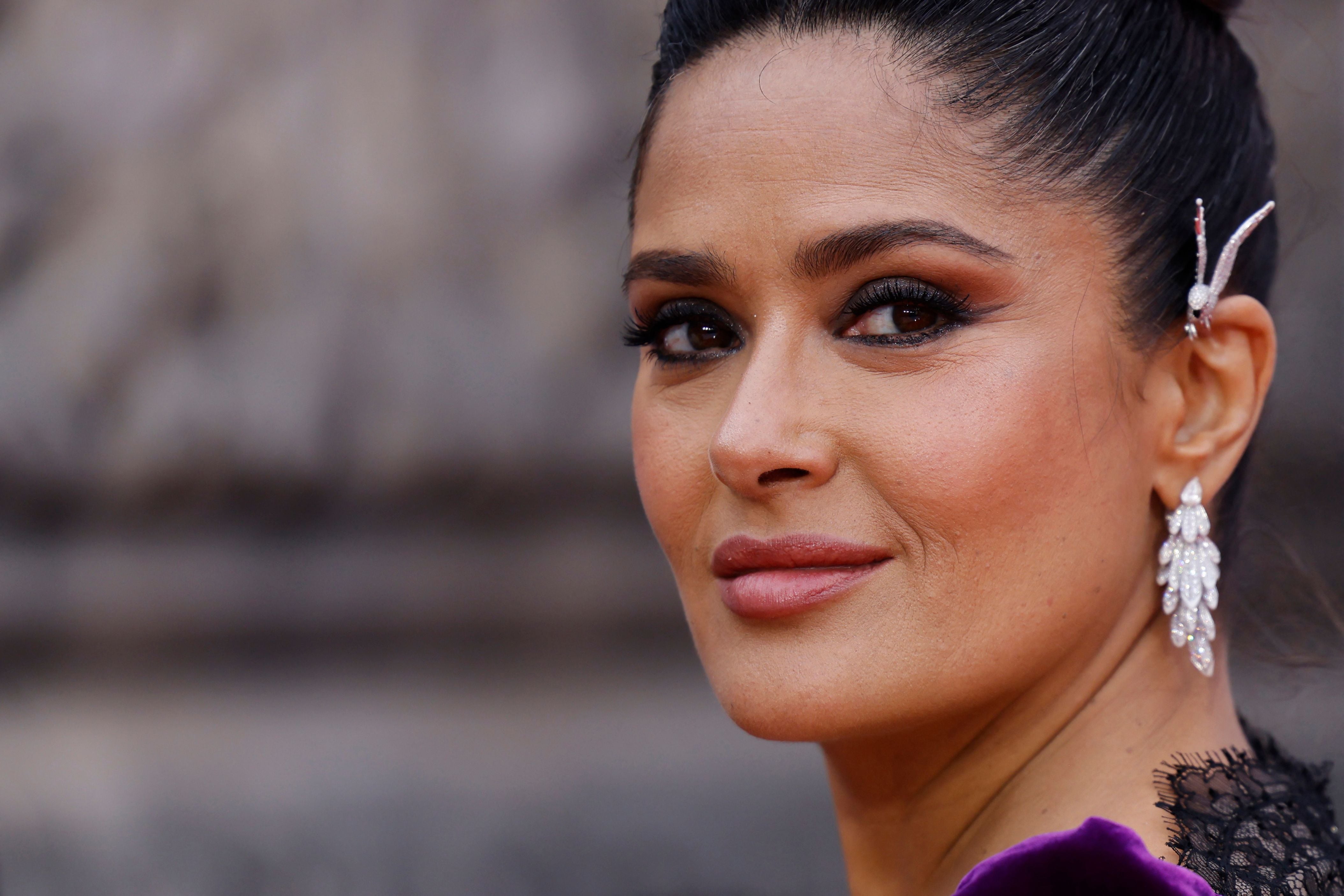 La mexicana Salma Hayek, en la última edición de los premios BAFTA.